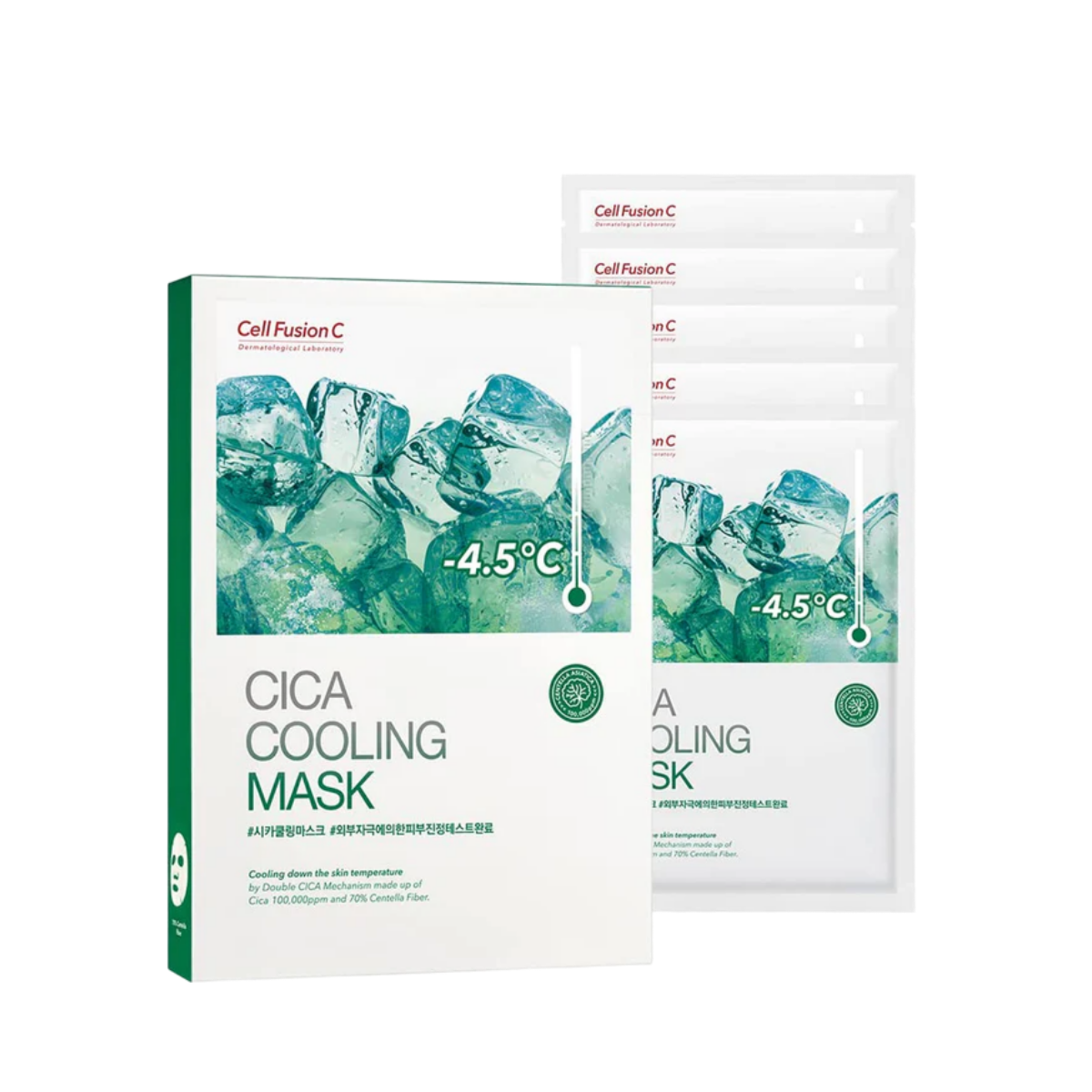 Cica Cooling Mask, 5 sheets