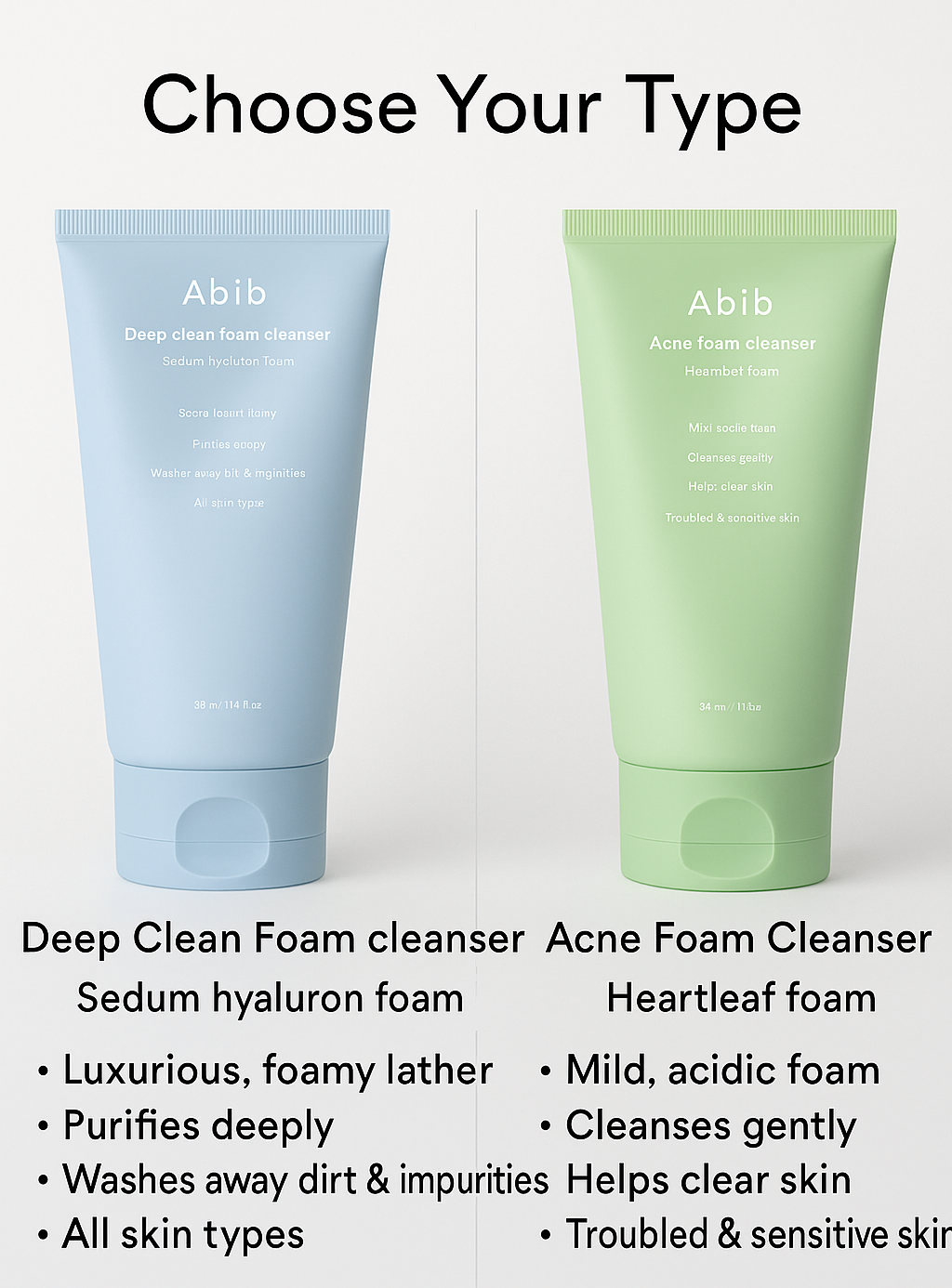 Deep Clean Foam Cleanser Sedum Hyaluron Foam