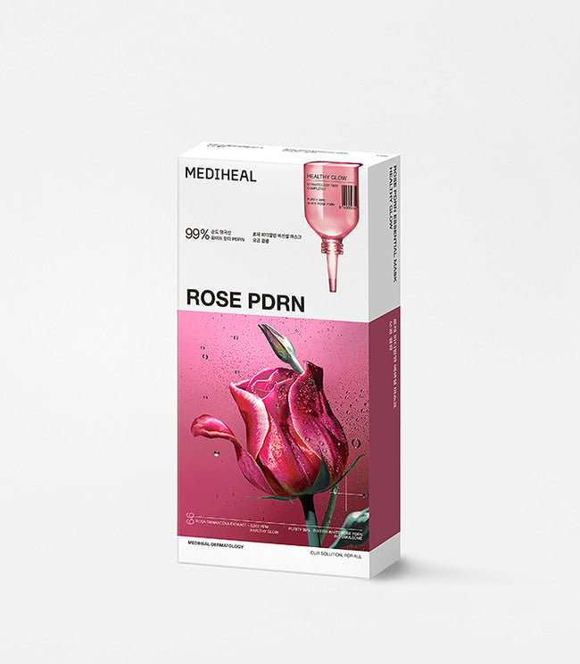 Rose PDRN Essential Mask, 10 sheets (Renewal)