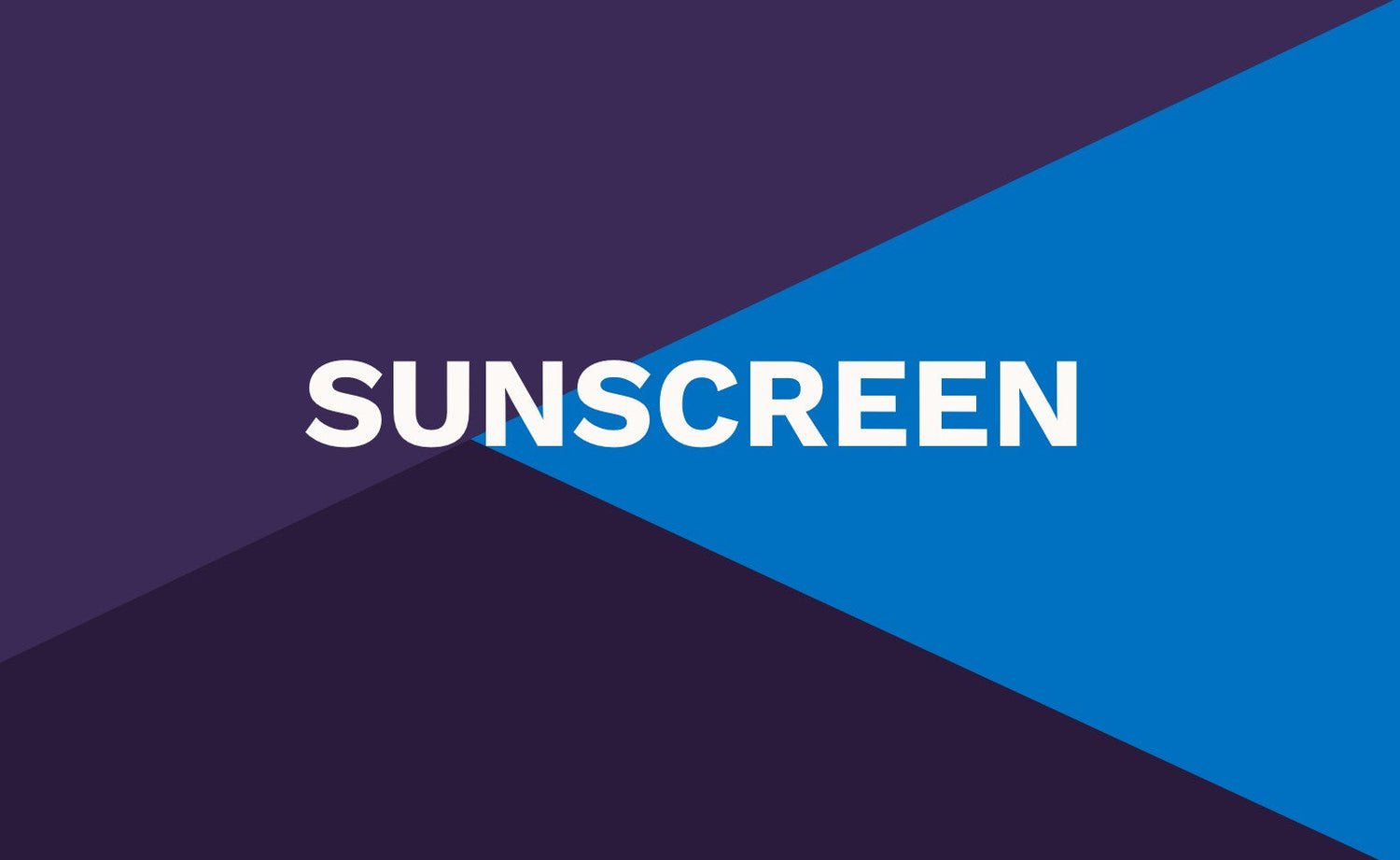 Sunscreen