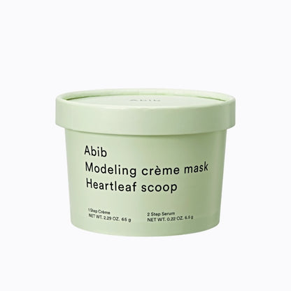 (New) Modeling Creme Mask Heartleaf Scoop, 71ml/1ea