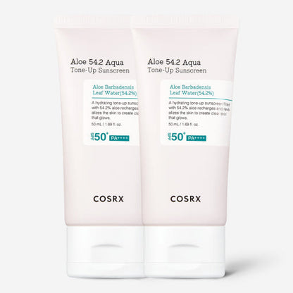 Crème solaire tonifiante Aloe 54.2 Aqua SPF 50+ PA++++