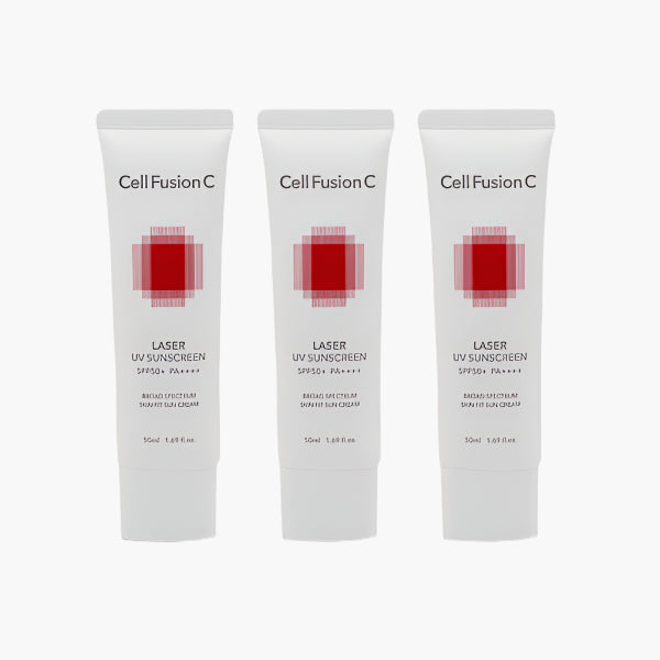 [Exclusive] Laser UV Sunscreen SPF50+/PA++++, Set of 3