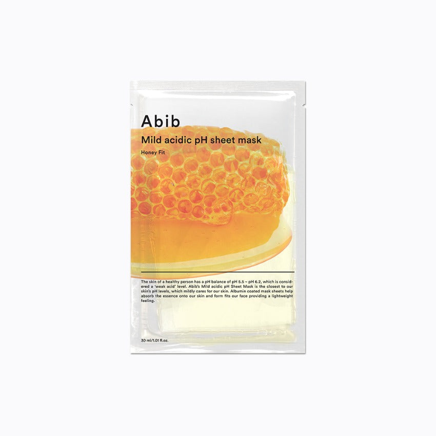 Collection de masques en tissu Abib Mild Acidic pH, 10 feuilles