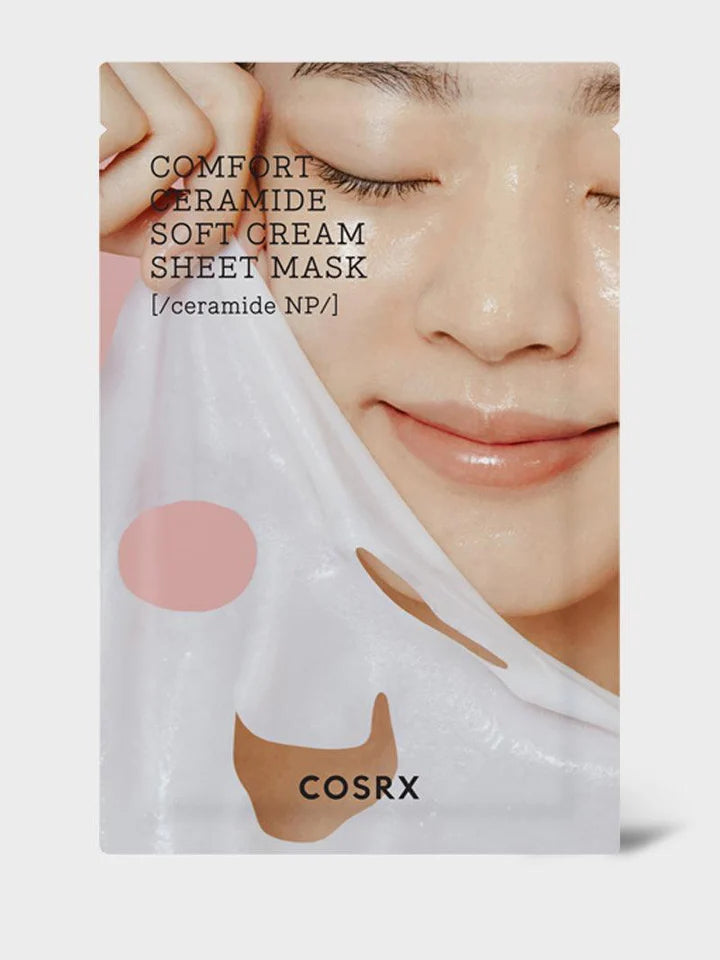 Balancium Comfort Ceramide Soft Cream Sheet Mask, 2 sheets