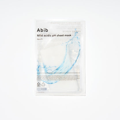 Collection de masques en tissu Abib Mild Acidic pH, 10 feuilles