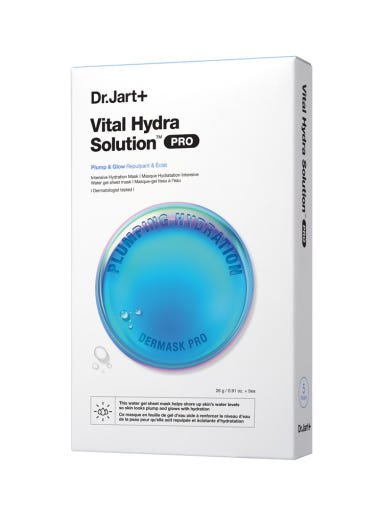 Vital Hydra Solution™ PRO Glow Face Mask with Hyaluronic Acid - The AllureK닥터자르트 더마스크 바이탈 하이드라 솔루션